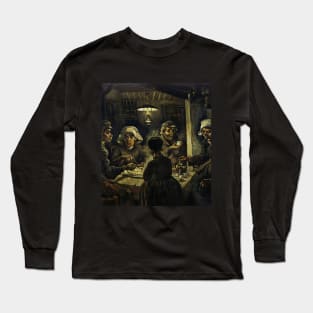 Vincent van Gogh's The Potato Eaters (1885) Long Sleeve T-Shirt